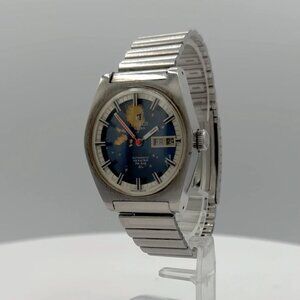 Vintage 36mm Tissot 46572-6X Sea Star PR516 Men's Automatic Wristwatch 796